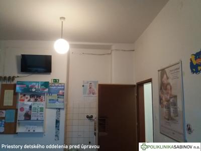 Úprava priestorov detského oddelenia - február 2020, foto 4 z 17