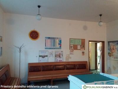 Úprava priestorov detského oddelenia - február 2020, foto 6 z 17