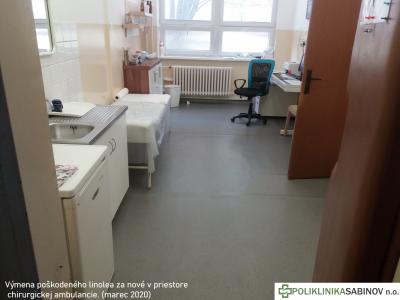 Úpravy - chirurgická ambulancia (Marec 2020), foto 3 z 4