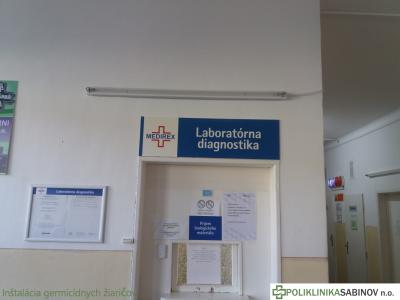 Inštalácia germicídnych žiaričov v priestoroch Polikliniky Sabinov , foto 7 z 7