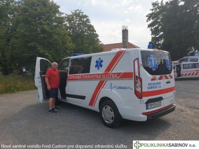 Nové sanitné vozidlo , foto 2 z 2