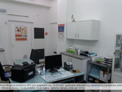Modernizácia, rekonštrukcie a opravy na Poliklinike Sabinov, foto 4 z 83