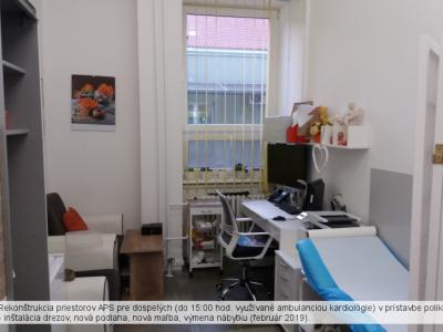 Modernizácia, rekonštrukcie a opravy na Poliklinike Sabinov, foto 5 z 83