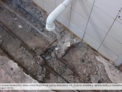 Modernizácia, rekonštrukcie a opravy na Poliklinike Sabinov, foto 10 z 83