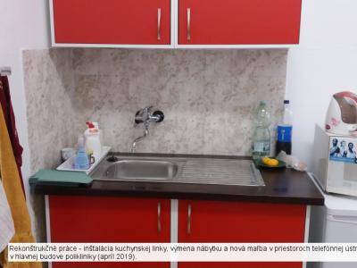 Modernizácia, rekonštrukcie a opravy na Poliklinike Sabinov, foto 14 z 83