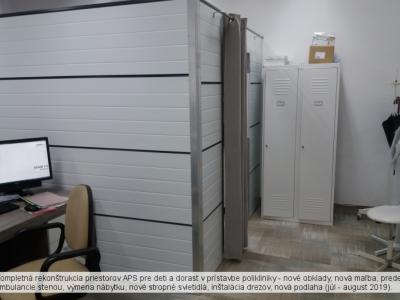 Modernizácia, rekonštrukcie a opravy na Poliklinike Sabinov, foto 52 z 83