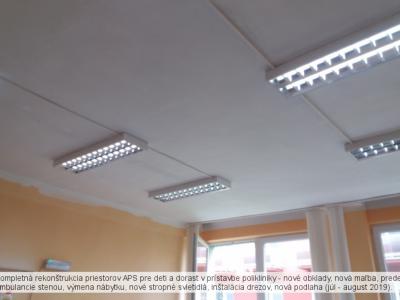 Modernizácia, rekonštrukcie a opravy na Poliklinike Sabinov, foto 54 z 83