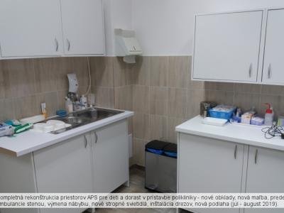 Modernizácia, rekonštrukcie a opravy na Poliklinike Sabinov, foto 55 z 83