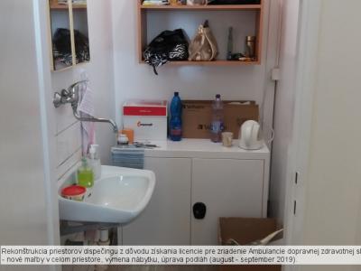 Modernizácia, rekonštrukcie a opravy na Poliklinike Sabinov, foto 64 z 83