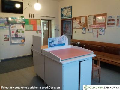 Úprava priestorov detského oddelenia - február 2020, foto 8 z 17